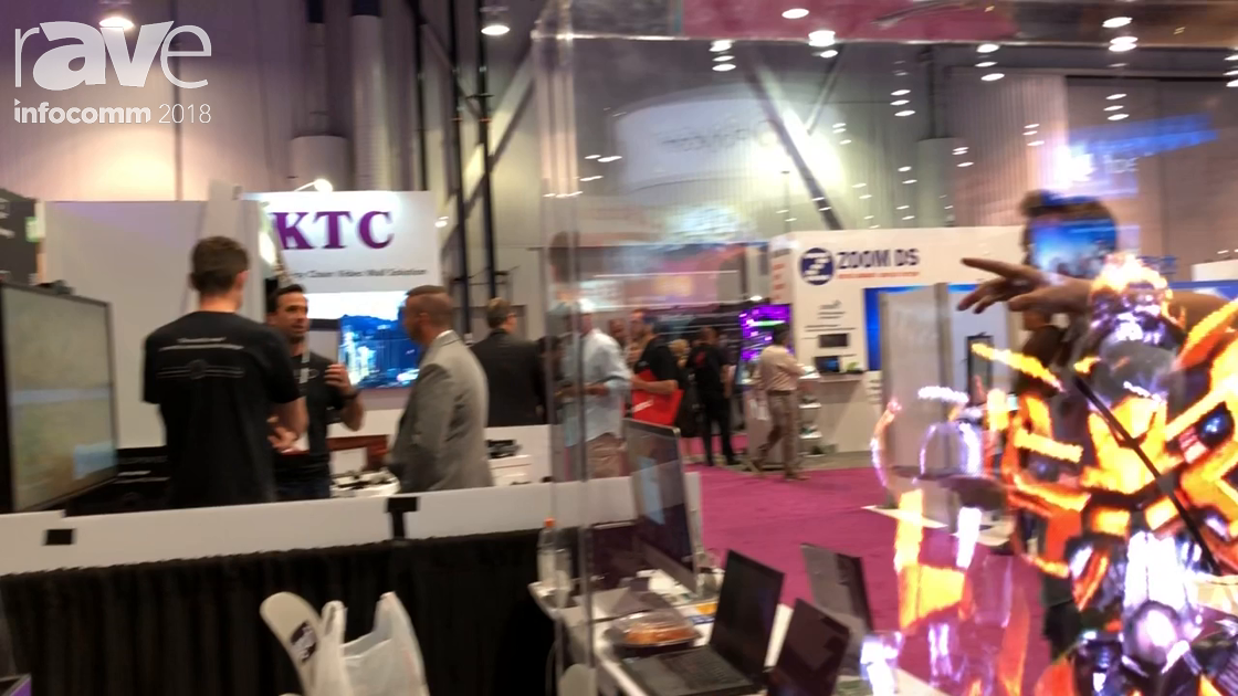 InfoComm 2018: Hologruf Shows the HOLO-100 3D Hologram for Digital Signage