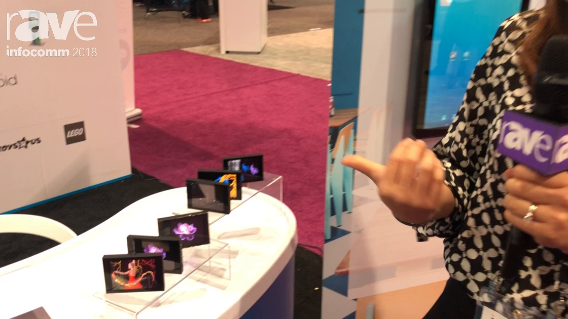 InfoComm 2018: Glory Star Group Talks About 2.8 Inch OLED Name Tag
