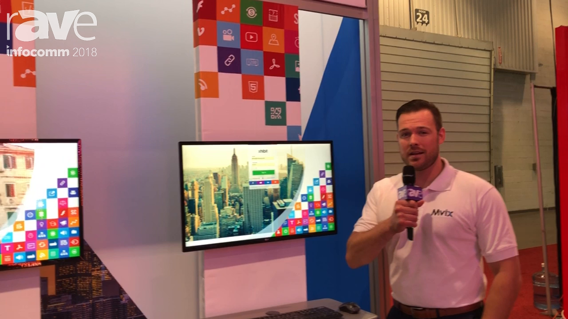 InfoComm 2018: Mvix Talks About Web Based Content Management System for Digital Signage