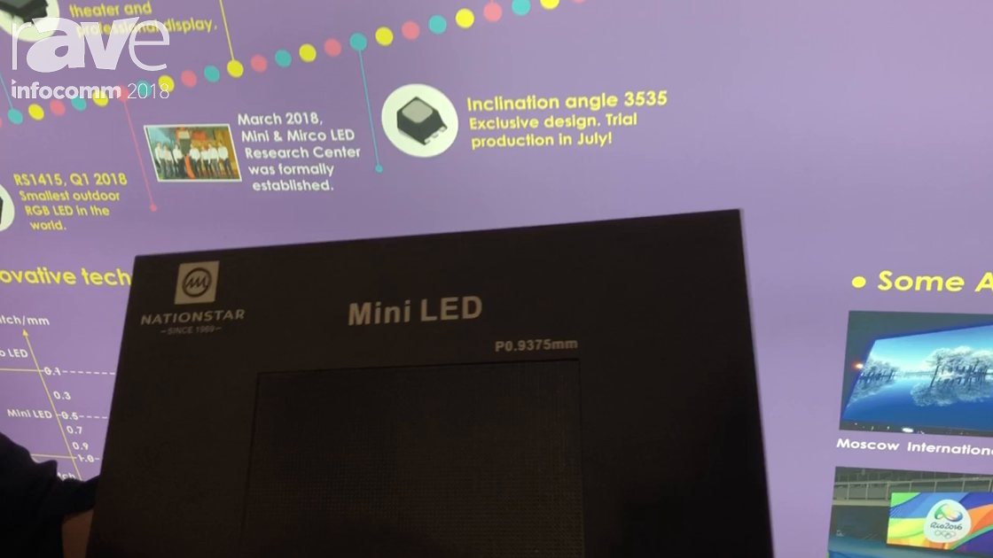 InfoComm 2018: REESTAR Shows Mini 0.9375mm LED Display