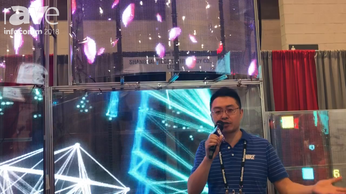 InfoComm 2018: Shanghai TIEGE Technology Demos Transparent LED for Windows