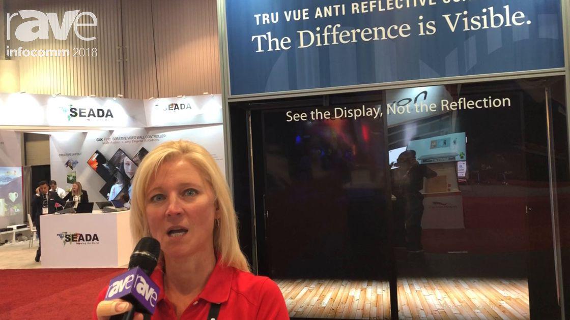 InfoComm 2018: Tru Vue Explains VistaAR Glass To Reduce Glare