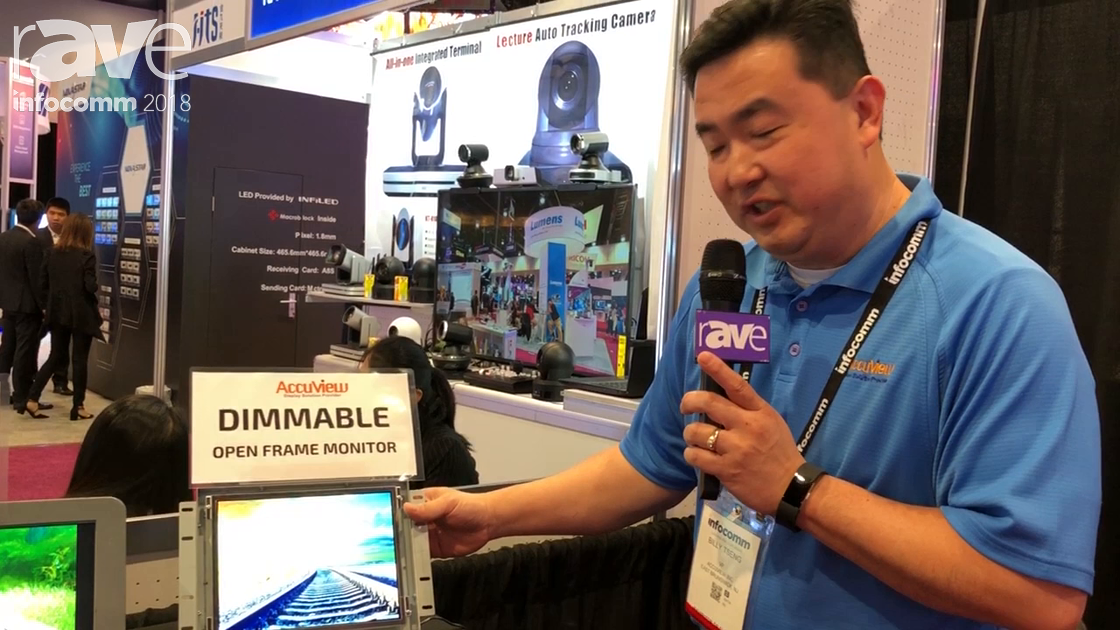 InfoComm 2018: Accuview Demos Manual Dimming LCD Monitor