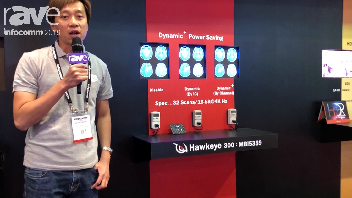 InfoComm 2018: Macroblock Demos Dynamic + Power Saving Function of LED Driver IC MBI5359