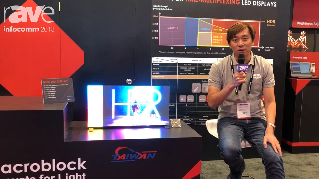 InfoComm 2018: Macroblock Features 0.75mm Mini-LED Display