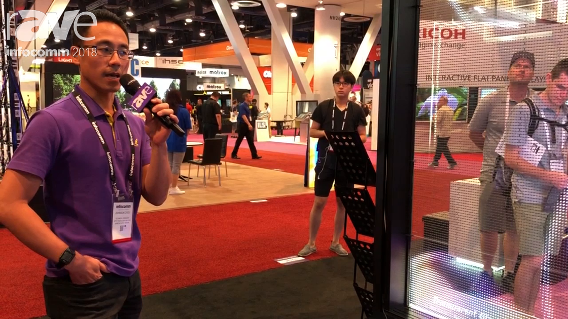 InfoComm 2018: Optotech Corporation Features LED Transparent Glass Display