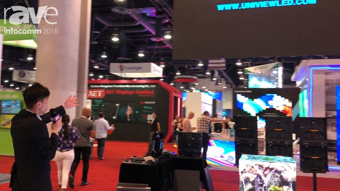 InfoComm 2018: Shenzhen Uniview Exhibits TEKKEN Outdoor LED