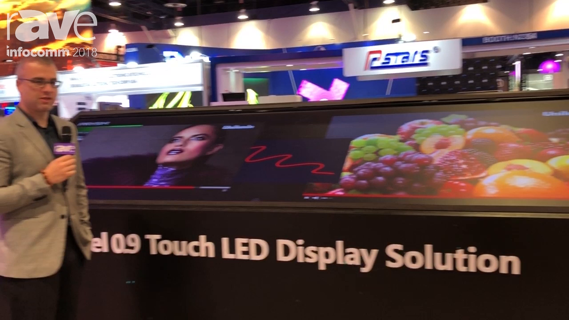 InfoComm 2018: Unilumin Group Launches UPanel 0.9mm Touch LED Display Solution