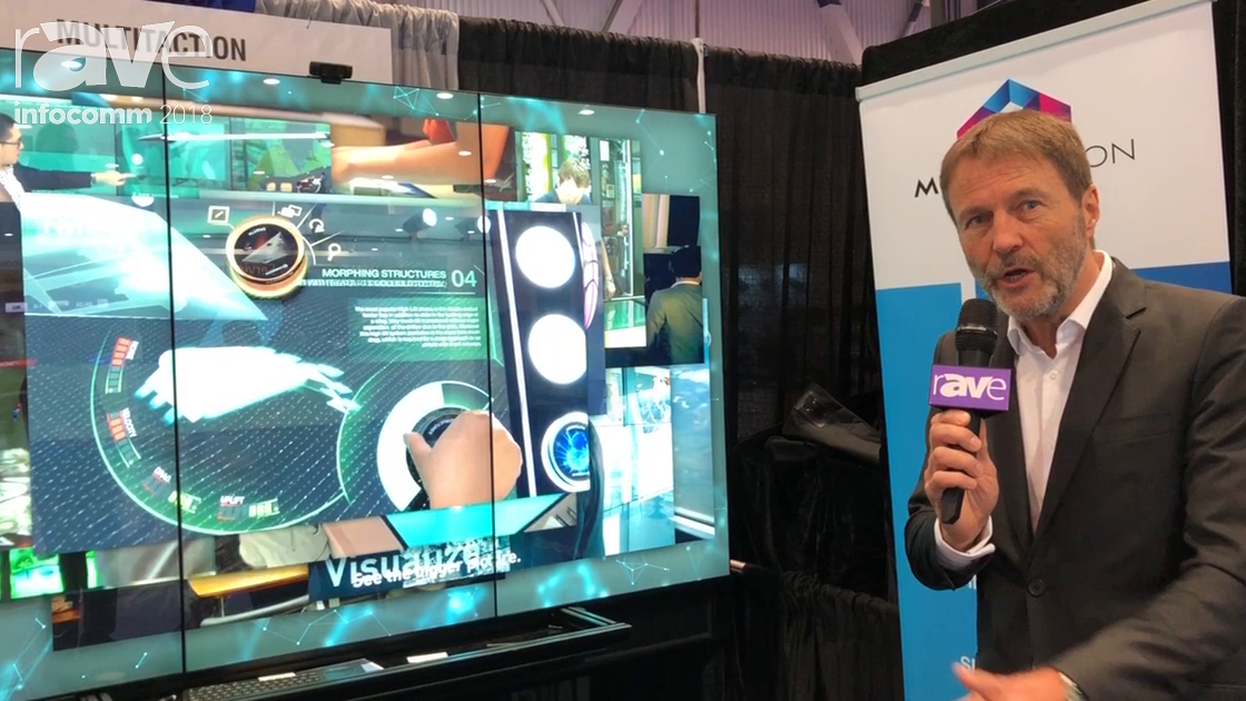 InfoComm 2018: MultiTaction Features Showcase Software Solution For Digital Signage Content