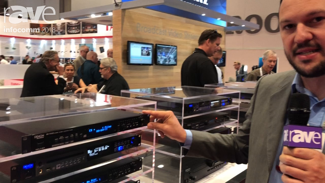 InfoComm 2018: Denon Professional Adds DN-700CB CD Media and Bluetooth Player With Network Control