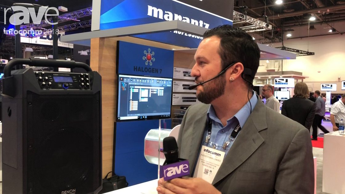 InfoComm 2018: Denon Professional Showcases the Audio Commander Portable PA Kit
