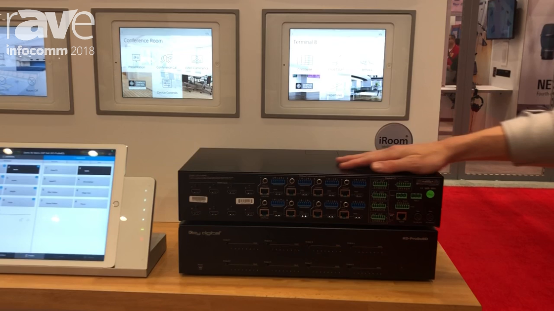InfoComm 2018: Key Digital Offers New KD-PRO8x8D HDBaseT HDMI Matrix ...