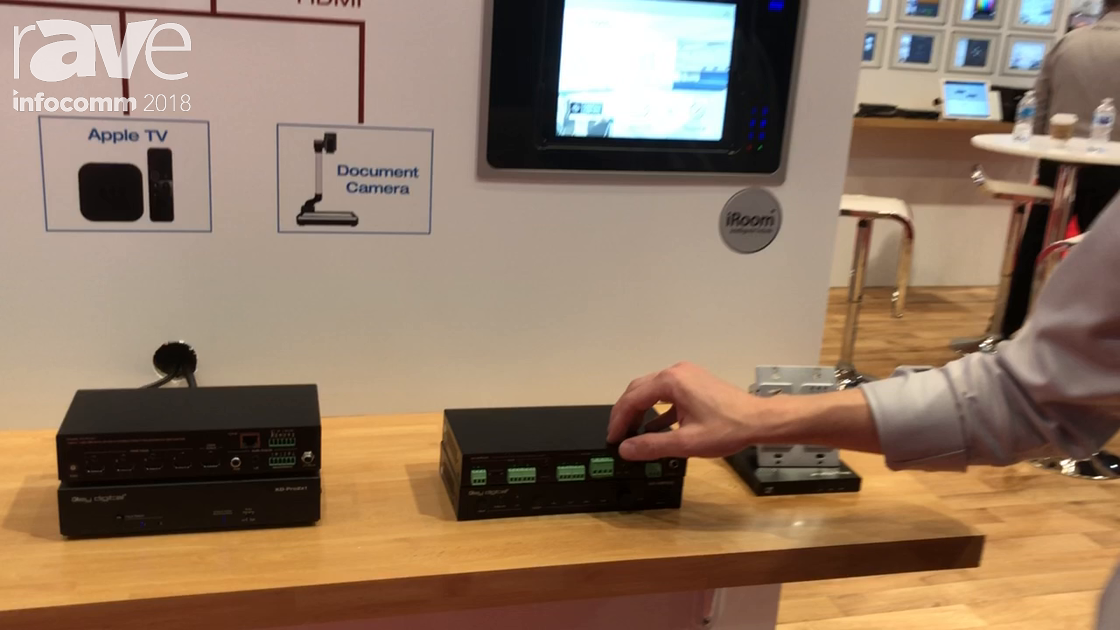 InfoComm 2018: Key Digital Intros the KD-AMP220 Class D Amplifier for Conference Rooms and Classroom