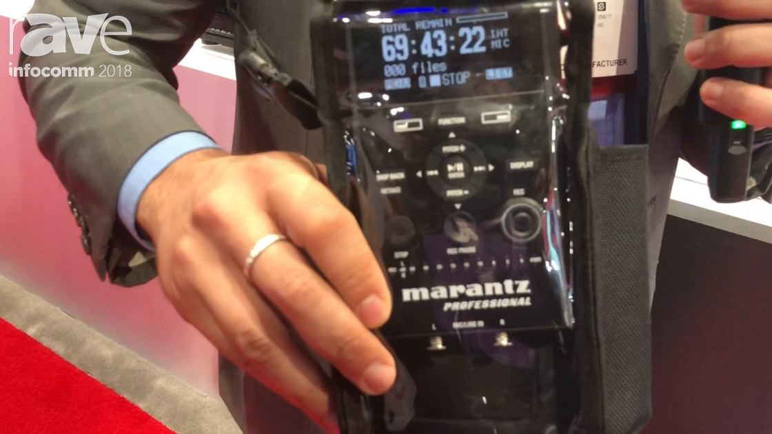 InfoComm 2018: Marantz Professional Highlights the PMD661 Mark III Portable Field Recorder