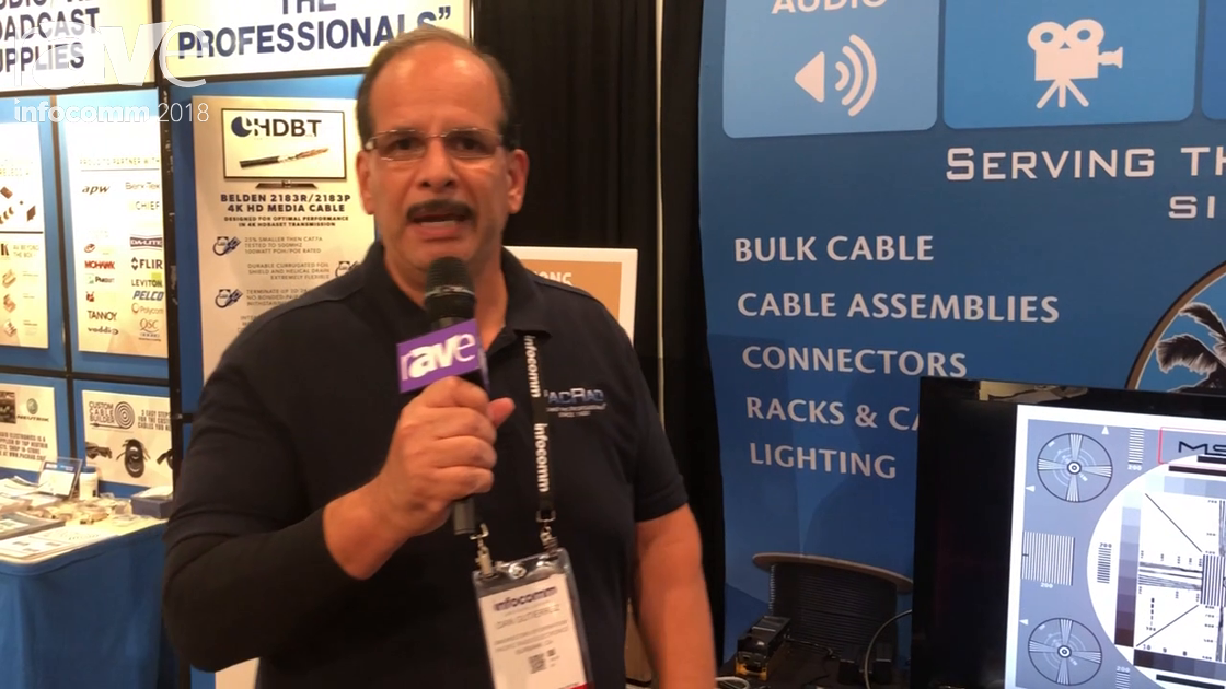 InfoComm 2018: Pacific Radio Showcase the MS-Test Pro HDBaseT Solutions Tester
