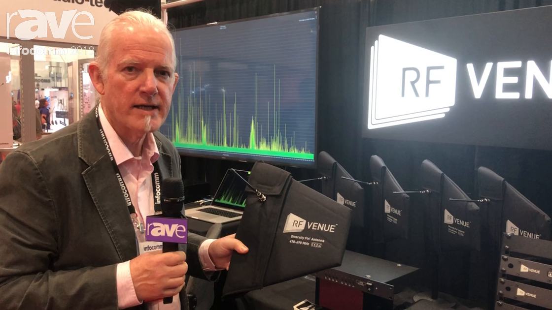 InfoComm 2018: RF Venue Exhibits the Diversity Fin Antenna