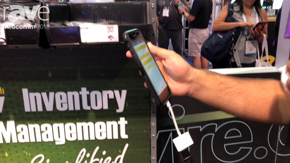 InfoComm 2018: Windy City Wire Demos Its Mobile App and QR Code Bin Labels for Inventory Management