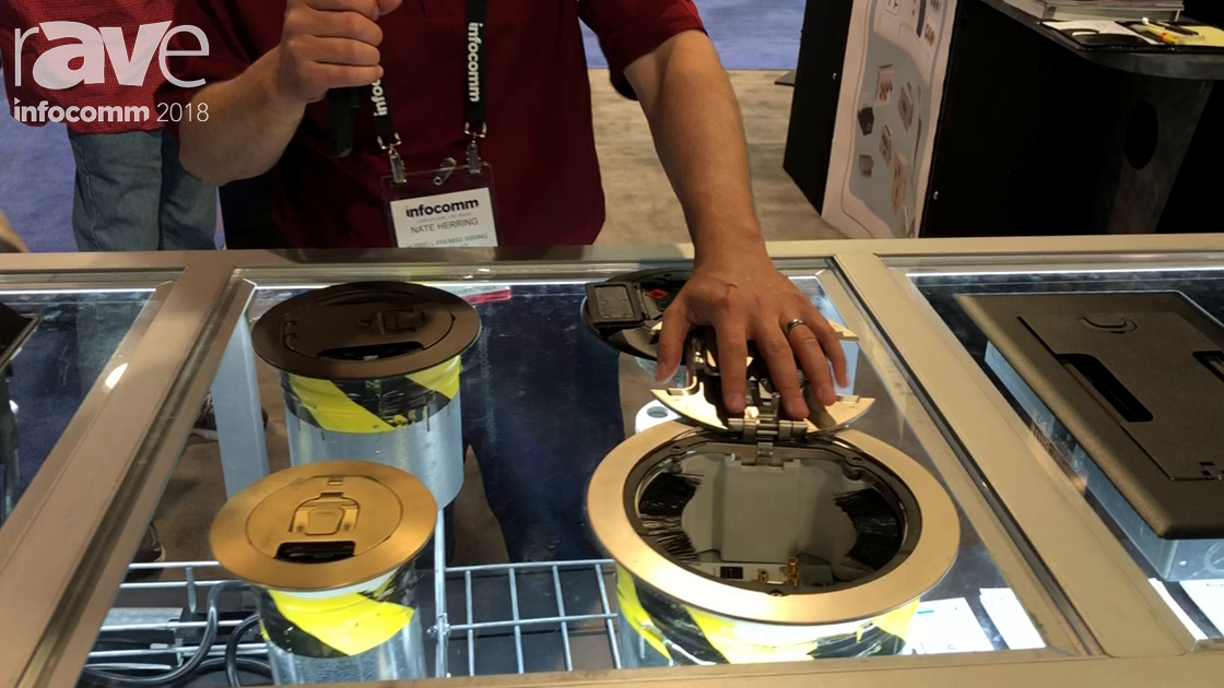 InfoComm 2018: Hubbell Features Its Floor and Work Surface Connection Delivery Products