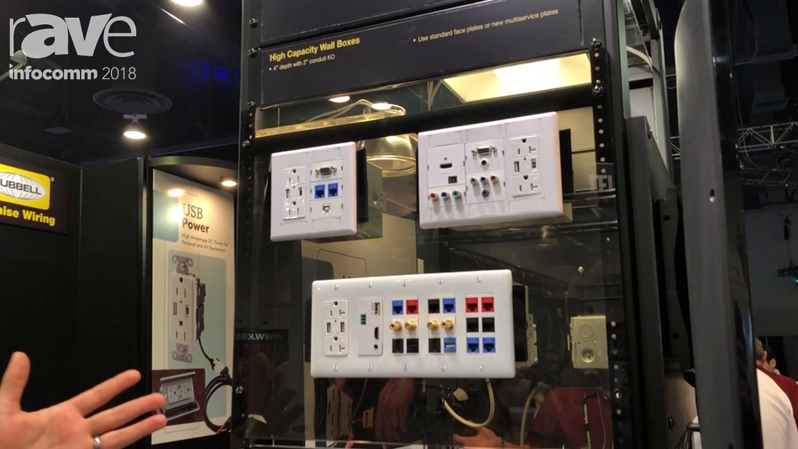 InfoComm 2018: Hubbell Highlights Its On Wall Connection Delivery Solutions