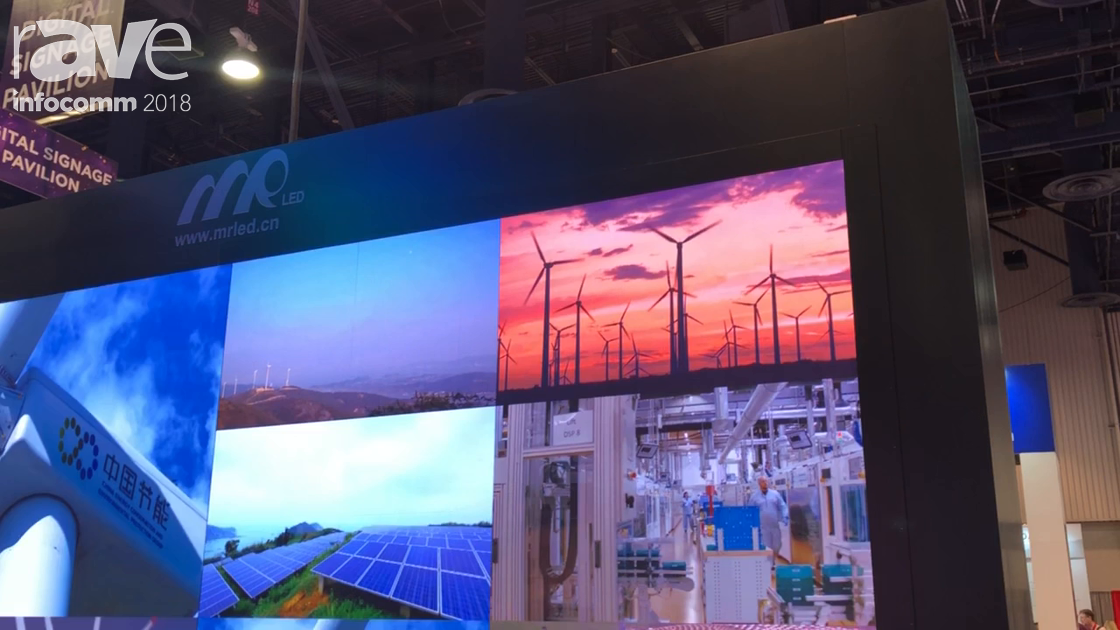 InfoComm 2018: MrLED Shows Off High Definition Screen for Conference Rooms With Front Service