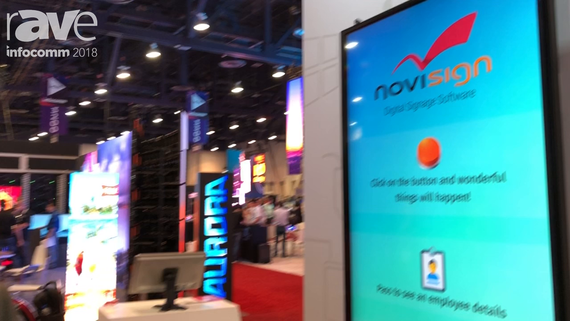 Infocomm 2018 Novisign Demos Rfid Technology For Corporate