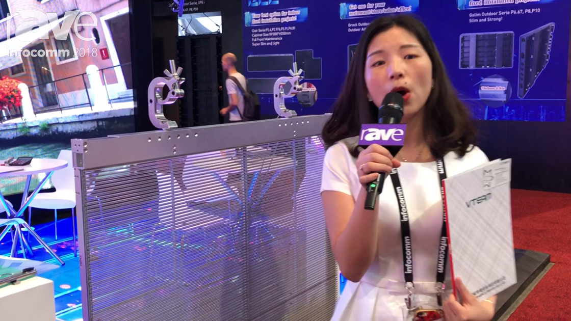 InfoComm 2018: VTEAM Announces Transparent LED Display – rAVe [PUBS]