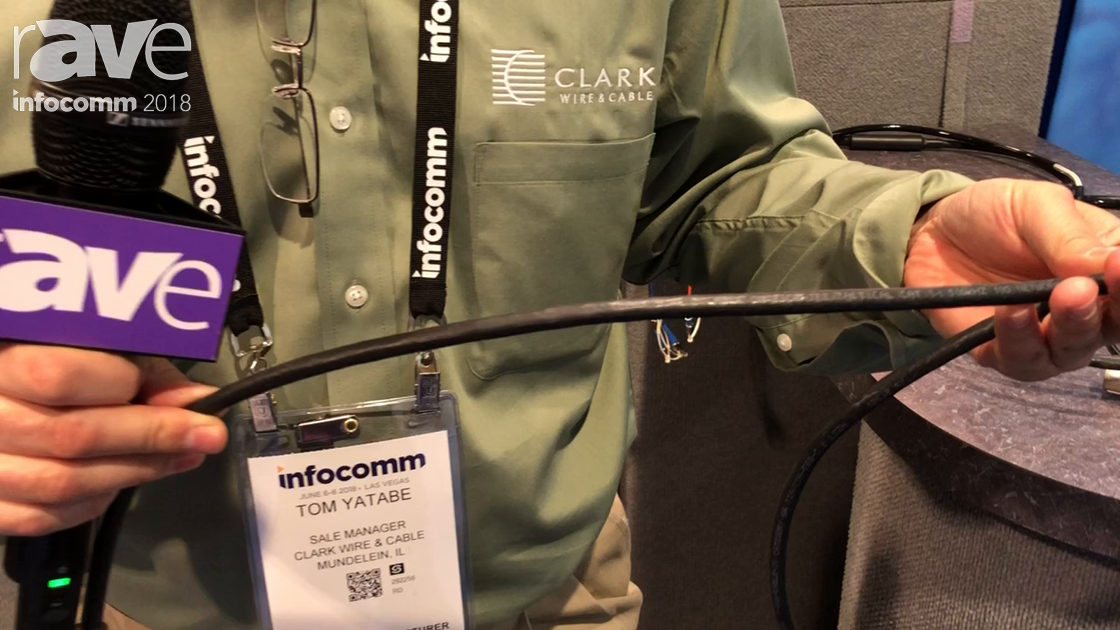 InfoComm 2018: ClarkWire Intros the Tactical Cat6A Shielded Cable