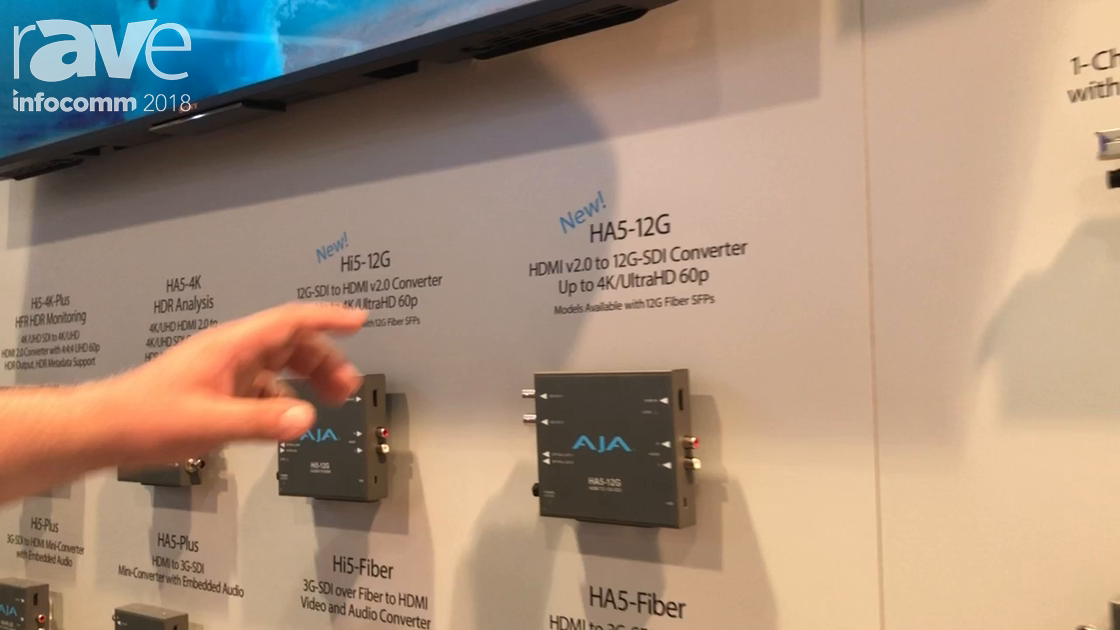 InfoComm 2018: AJA Video Systems Debuts HA5-12G HDMI to 12G-SDI Video Converter