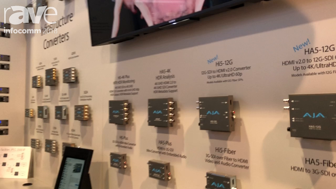 InfoComm 2018: AJA Video Systems Debuts Hi5-12G 12G-SDI to HDMI Video Converter