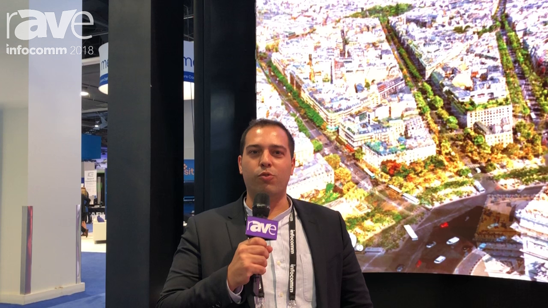 InfoComm 2018: AOTO GTEK Discusses InnoPad 2.9mm Curved LED Display for Indoor Use