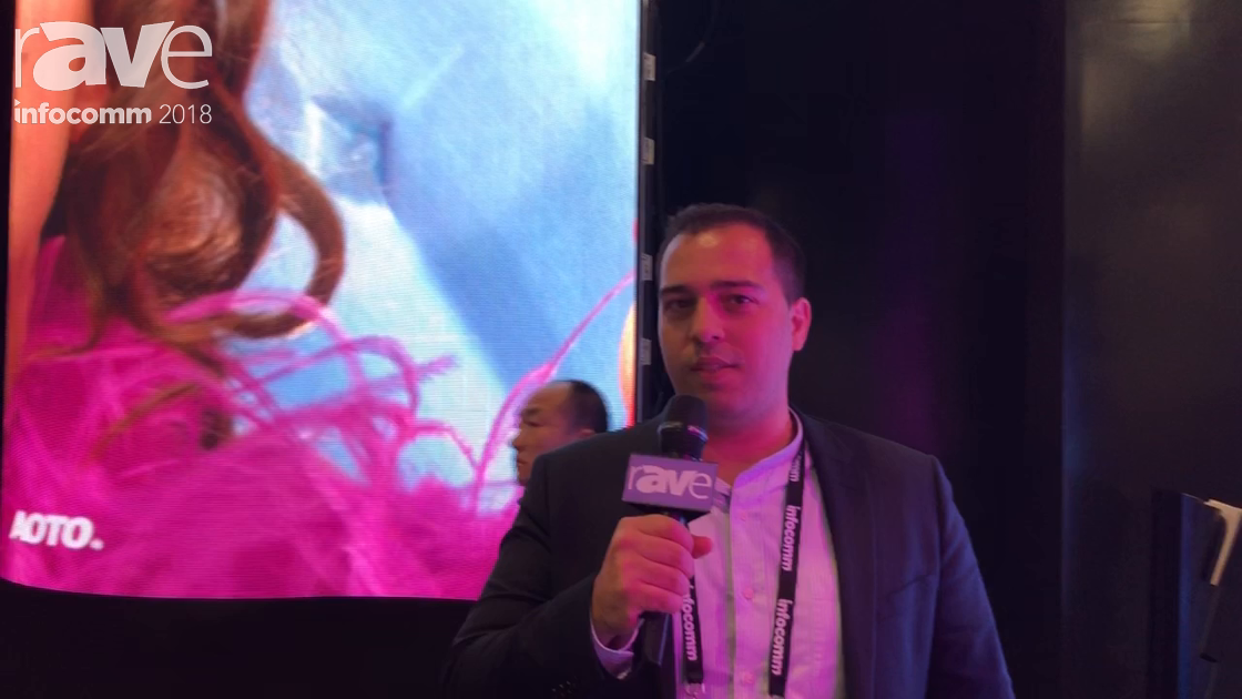 InfoComm 2018: AOTO GTEK InnoPix II 4.7mm LED Curved Display