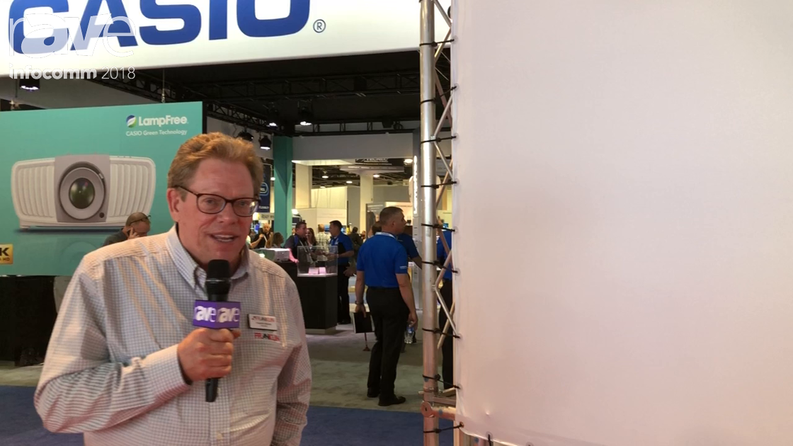 InfoComm 2018: AV Franklin Presents Custom Lace and Grommet Surfaces Solutions