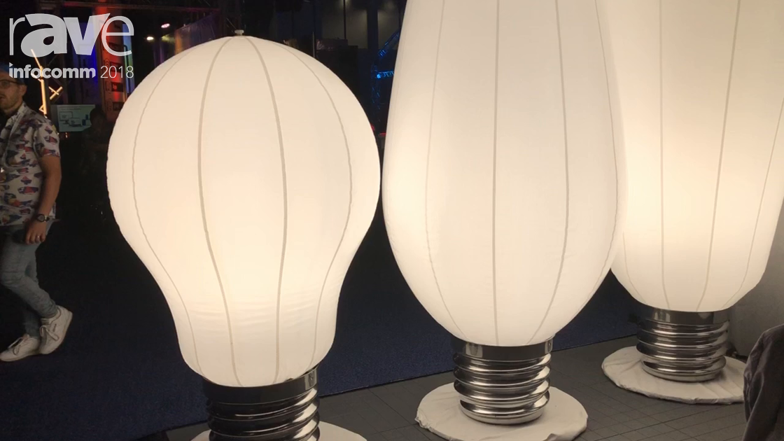 InfoComm 2018: Airstar America Highlights Physically Large Lightbulb Collection for Event Lighting