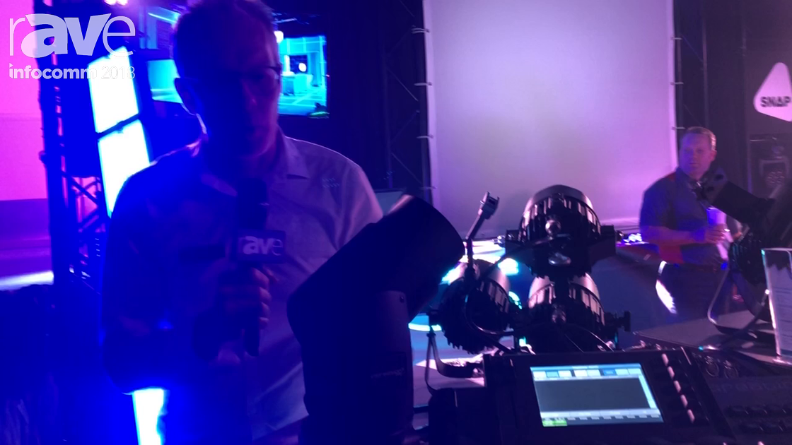 InfoComm 2018: German Light Products Debuts Impression FR1 Small Moving Head Light