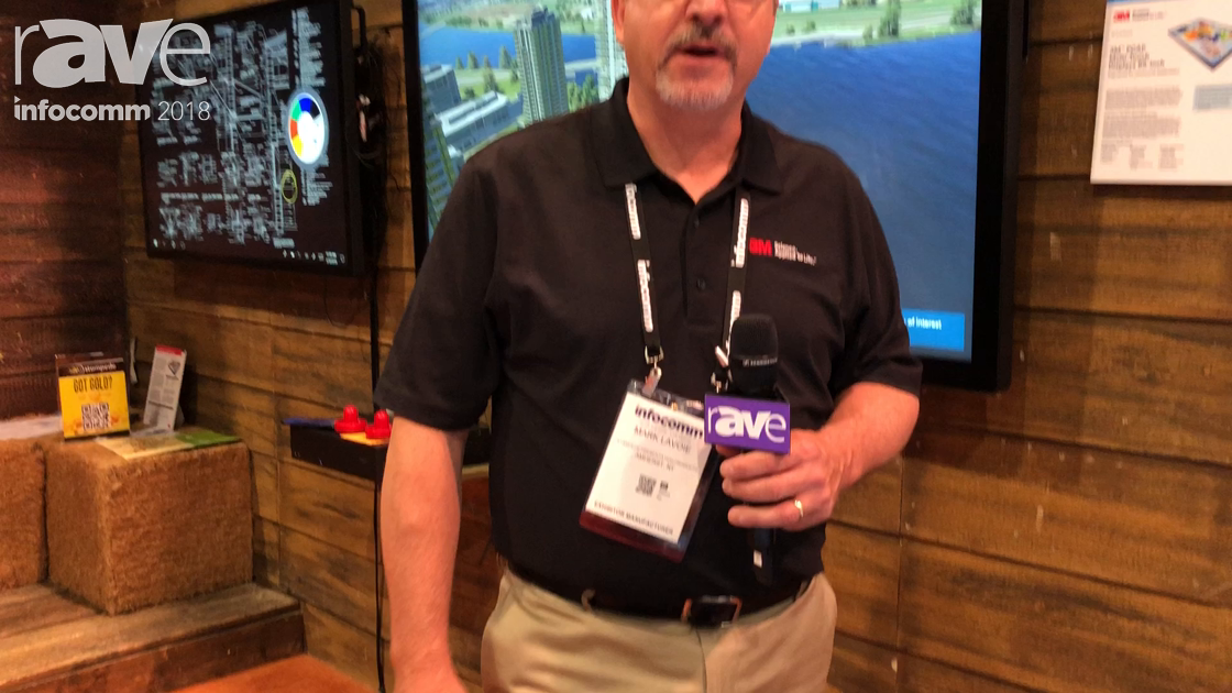 InfoComm 2018: 3M Touch Systems Demos Multi-Touch Display