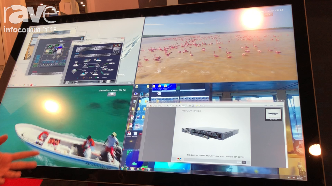 InfoComm 2018: Avitech Discusses Sequoia UHD 4K Multiviewer
