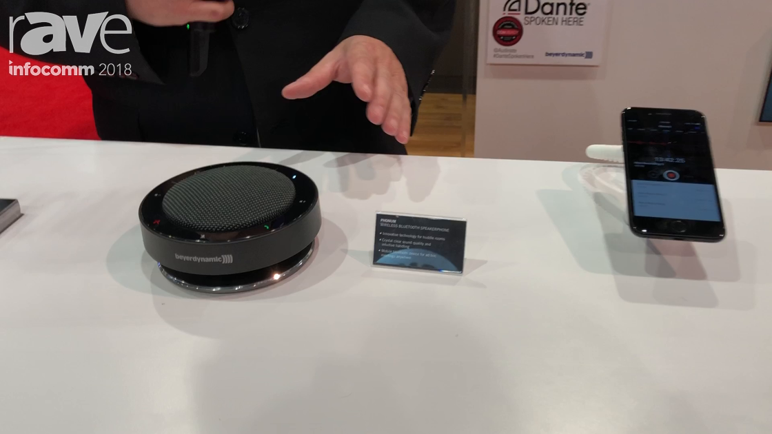 InfoComm 2018: beyerdynamic Talks About PHONUM Bluetooth Speakerphone