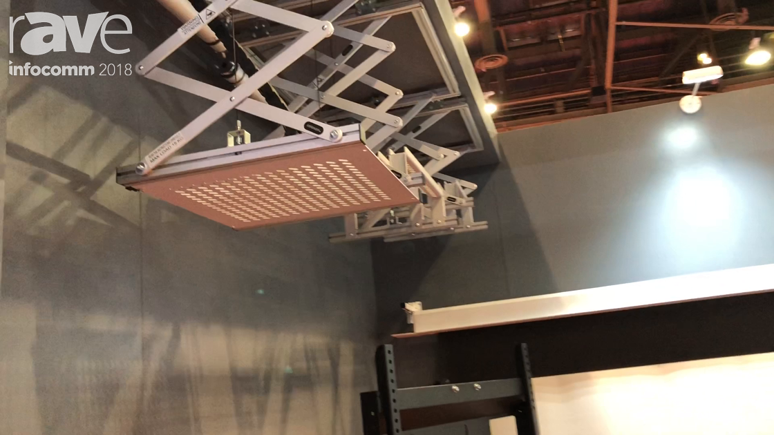 InfoComm 2018: Celexon Presents PL Series Ceiling Lifts
