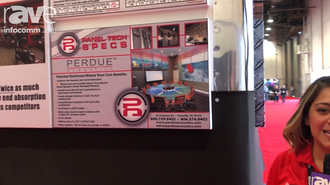 InfoComm 2018: Perdue Acoustics Features Its New Printed Acoustic Panels