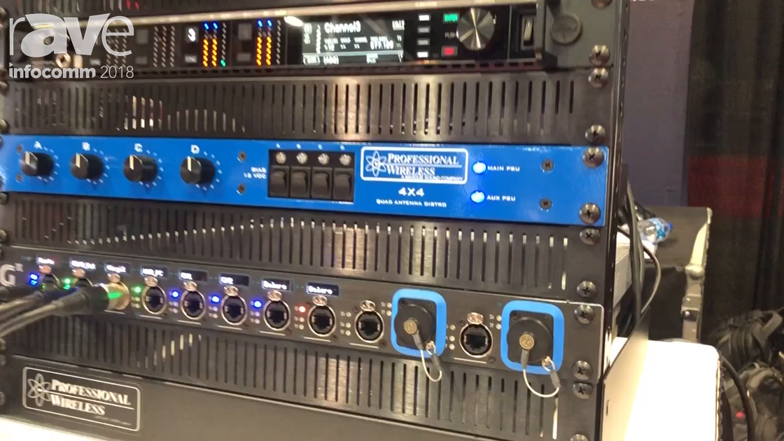 InfoComm 2018: Professional Wireless Showcases the Ghost Switch Convergent Network Switch