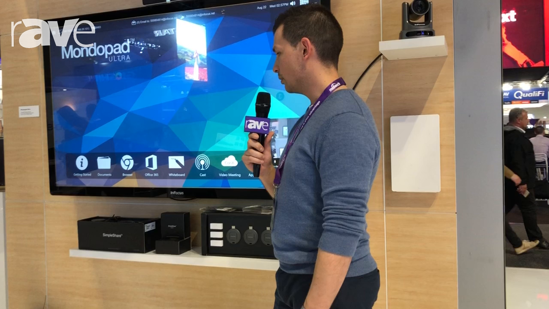 Integrate 2018: Westan Discusses InFocus SimpleShare Wireless Casting Solution