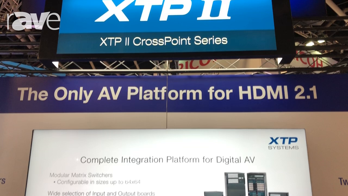 Integrate 2018: Extron Discusses XTP II CrossPoint Switchers for 8K Applications