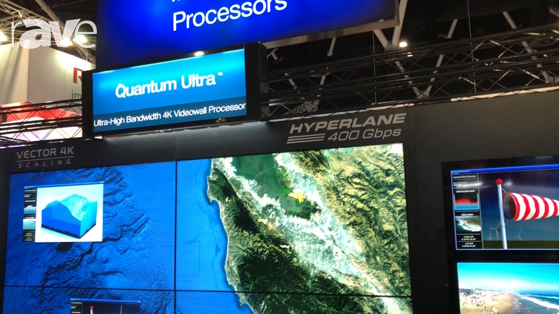 Integrate 2018 Extron Exhibits Quantum Ultra Video Wall Processor With