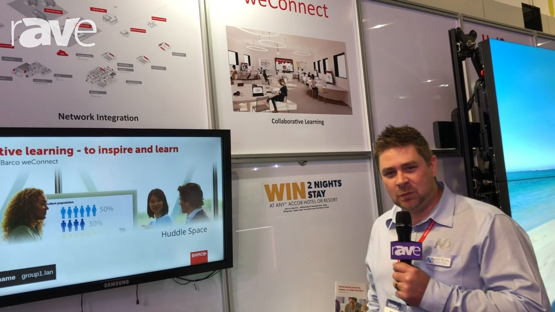 Integrate 2018 Audio Visual Distributors Shows Barco weConnect for