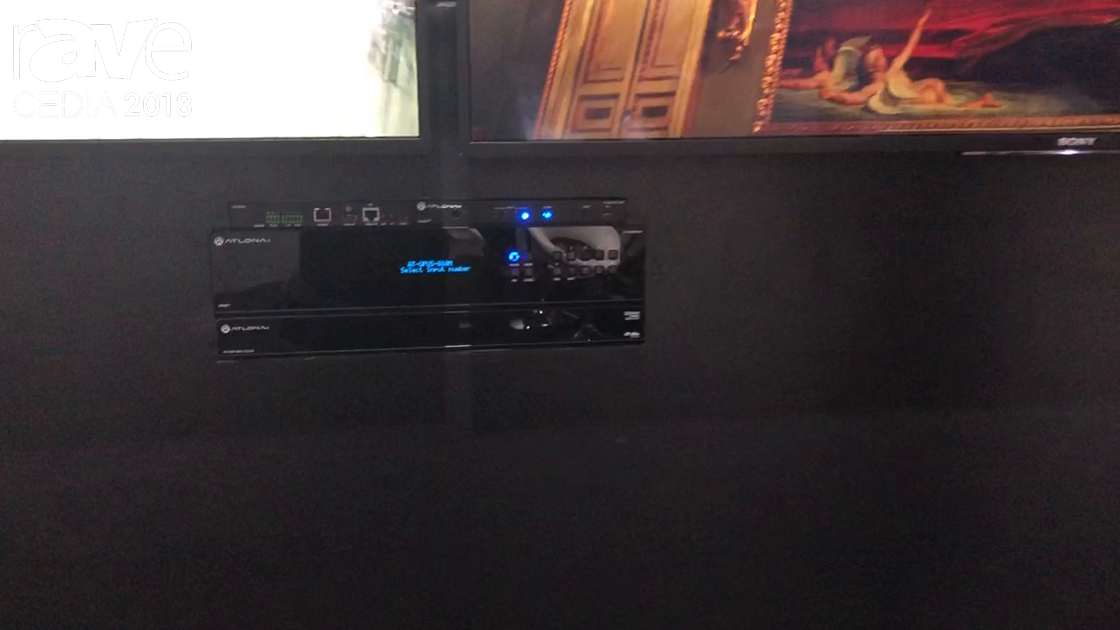 CEDIA 2018: Atlona Showcases Its OPUS 4K Matrix Switcher With Audio Matrixing
