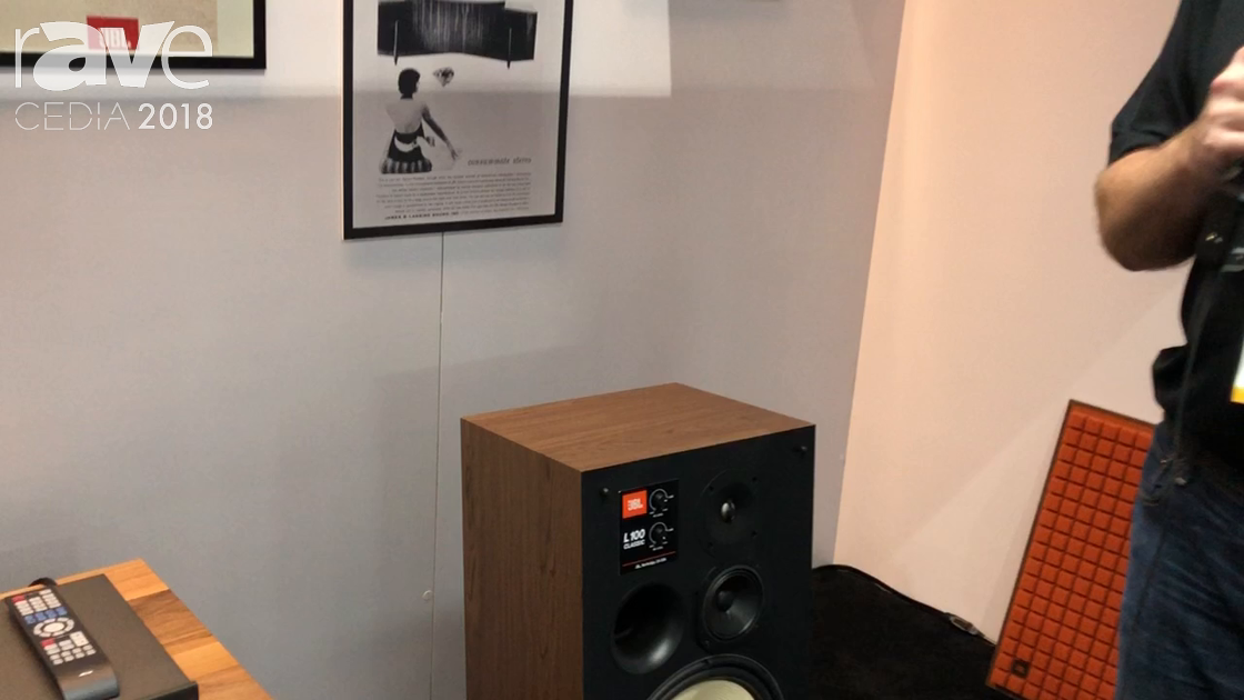 CEDIA 2018: JBL Reintroduces Its L100 Classic Loudspeaker