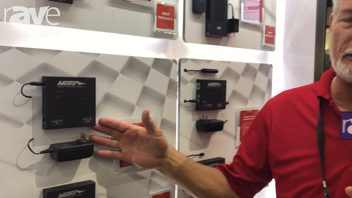 CEDIA 2018: Metra Home Theater Showcases Its HDBaseT 2.0 Extender System With Optical Audio