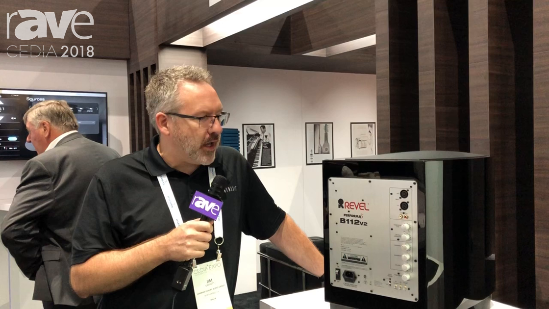 CEDIA 2018: Revel Shows Off the Performa3 B112v2 Subwoofer