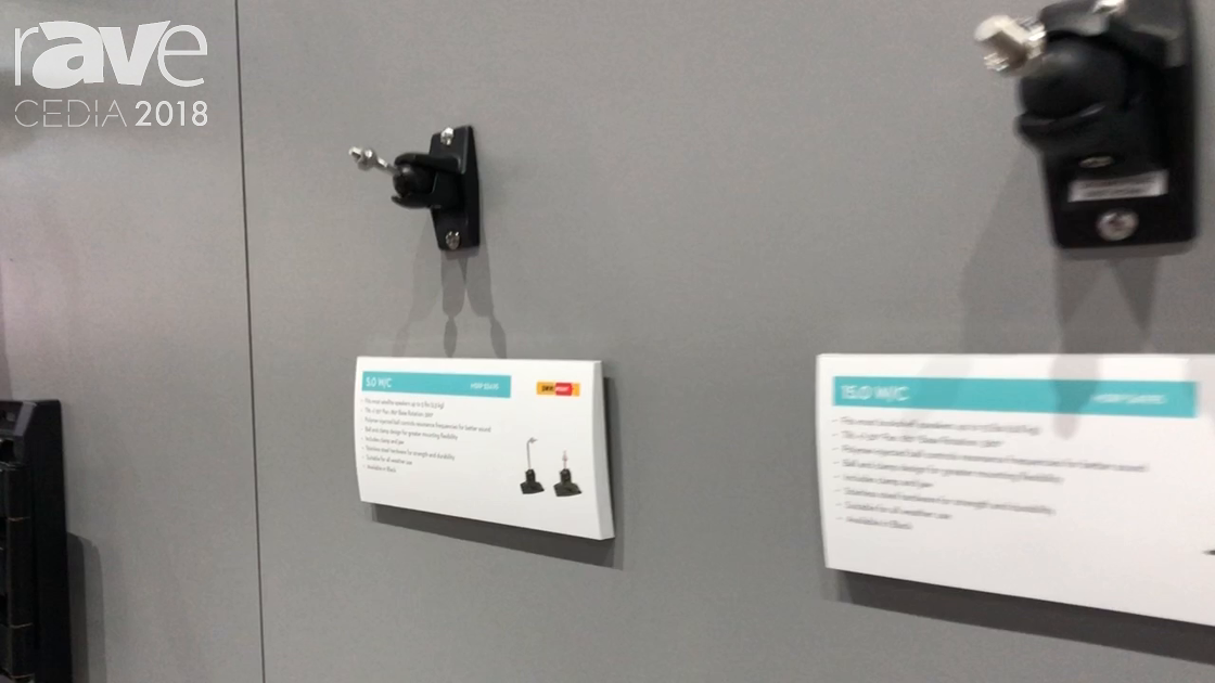 CEDIA 2018: OMNIMOUNT Shows Off Solutions for Stereo Speaker Mounting