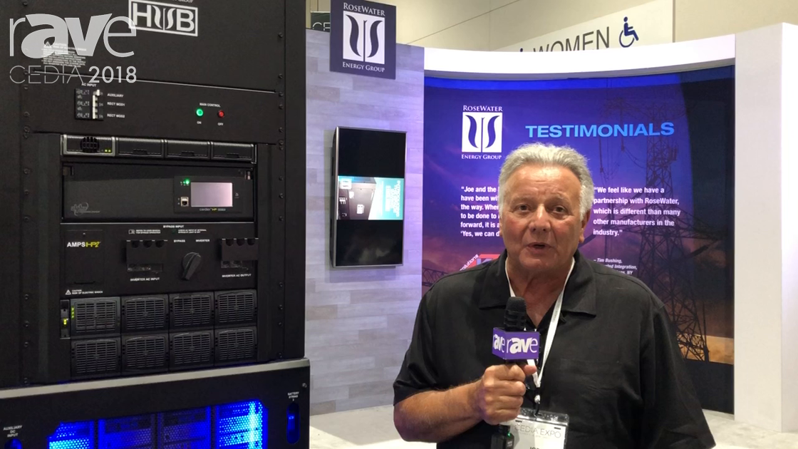 CEDIA 2018: RoseWater Energy Showcases the HUB SB20 Energy Management System